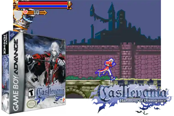 castlevania : harmony of dissonance